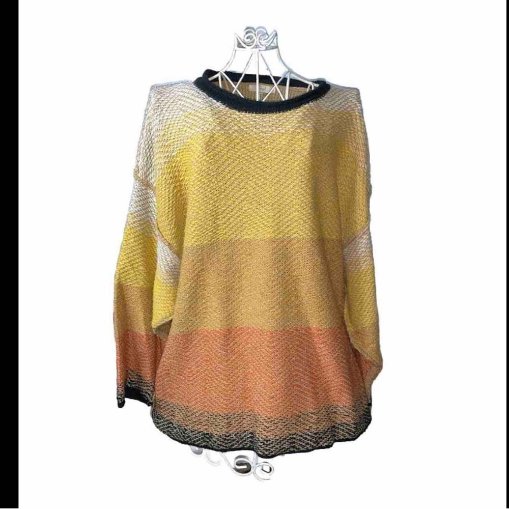 EASEL OVERSIZED STRIPED SWEATER